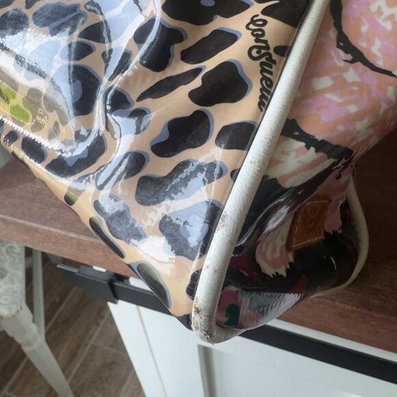 Consuela Classic Leopard Multicolor tote - Picture 9 of 16